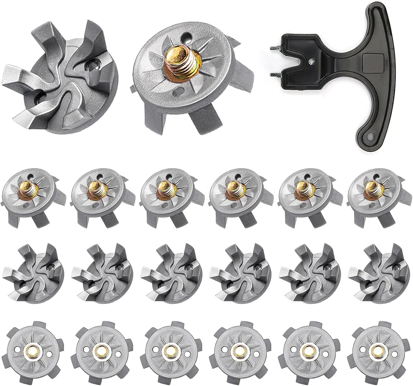 20Pcs Golf Shoe Spikes Replacements