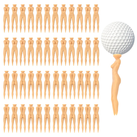 50PCS 3 Inch Plastic Golf Tees Lady Tees